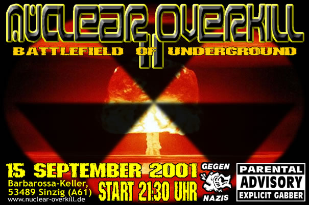Nuclear Overkill 2 - Battlefield of Underground; 15. September 2001